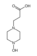 1-Piperazinepropanoicacid,4-hydroxy-(9CI)结构式