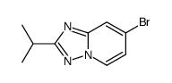 7-bromo-2-(propan-2-yl)-[1,2,4]triazolo[1,5-a]pyridine Structure