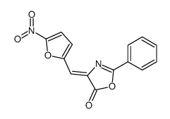 4-[(5-nitrofuran-2-yl)methylidene]-2-phenyl-1,3-oxazol-5-one Structure