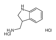 3-(Aminomethyl)indoline Dihydrochloride Structure