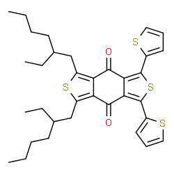 1,3-双(2-乙基己基)-5,7-二(噻吩-2-基)苯并[1,2-c:4,5-c']二噻吩-4,8-二酮图片