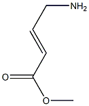 4-Amino-but-2-enoic acid methyl ester Structure