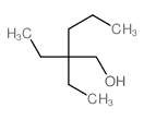 1-Pentanol,2,2-diethyl- Structure
