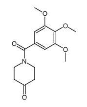 1-(3,4,5-Trimetoxybenzoyl)-4-piperidone Structure