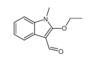 1H-Indole-3-carboxaldehyde,2-ethoxy-1-methyl-(9CI) picture