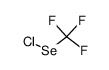 trifluoromethaneselenenyl chloride Structure