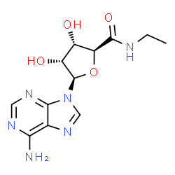 5'-N-ETHYLCARBOXAMIDOADENOSINE-(ADENINE& structure