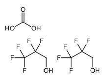 carbonic acid,2,2,3,3,3-pentafluoropropan-1-ol结构式