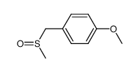 4-Methoxybenzyl methyl sulfoxid Structure