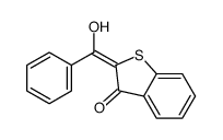 2-[hydroxy(phenyl)methylidene]-1-benzothiophen-3-one Structure