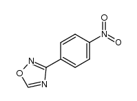 3-(4-硝基苯基)-1,2,4-恶二唑结构式