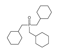 bis(cyclohexylmethyl)phosphorylmethylcyclohexane Structure