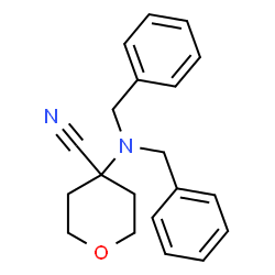 4-(dibenzylamino)oxane-4-carbonitrile picture