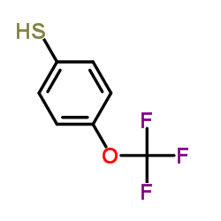 4-巯基三氟甲氧基苯结构式