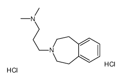 N,N-dimethyl-3-(1,2,4,5-tetrahydro-3-benzazepin-3-yl)propan-1-amine,dihydrochloride Structure