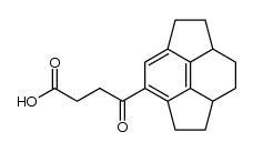 β-[2a.3.4.4a-Tetrahydro-pyracenoyl-(7)]-propionsaeure Structure