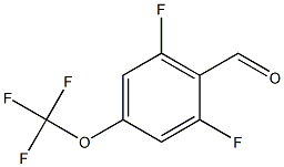 2,6-Difluoro-4-trifluoroMethoxy-benzaldehyde结构式
