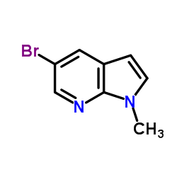5-Bromo-1-methyl-1H-pyrrolo[2,3-b]pyridine picture