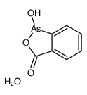 1-hydroxy-2,1-benzoxarsol-3-one,hydrate结构式