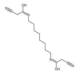 2-cyano-N-[8-[(2-cyanoacetyl)amino]octyl]acetamide结构式