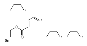 ethyl 5-tributylstannylpenta-2,4-dienoate Structure