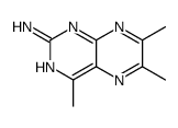 Pteridine, 2-amino-4,6,7-trimethyl- (7CI,8CI) picture