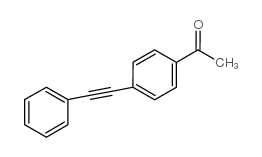 4-苯乙炔基苯乙酮结构式