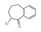 5H-Benzocyclohepten-5-one,6-bromo-6,7,8,9-tetrahydro-结构式