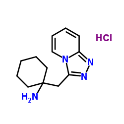 [1-([1,2,4]triazolo[4,3-a]pyridin-3-ylmethyl)cyclohexyl]amine hydrochloride picture