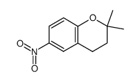 6-nitro-2,2-dimethyl-3,4-dihydro-2H-1-benzopyran Structure