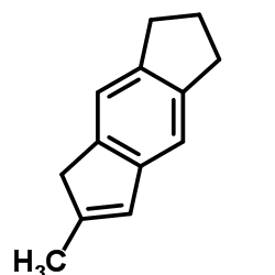 6-Methyl-1,2,3,5-tetrahydro-s-indacene structure