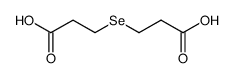3,3'-Selenobispropionic acid structure
