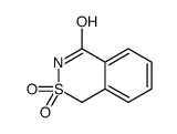 1H-2,3-benzothiazin-4(3H)-one 2,2-dioxide structure