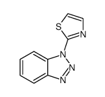 1-thiazol-2-yl-1H-benzo[1,2,3]triazole结构式