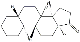 (14β)-5α-Androstan-17-one结构式
