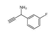 Benzenemethanamine, alpha-ethynyl-3-fluoro- (9CI)结构式