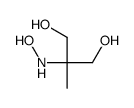 2-(hydroxyamino)-2-methylpropane-1,3-diol Structure