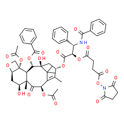 Paclitaxel succinate NHS ester structure