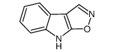 8H-Isoxazolo[5,4-b]indole(8CI,9CI)结构式