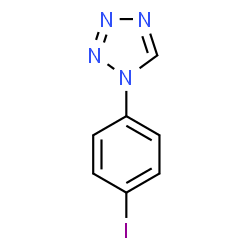 1H-TETRAZOLE, 1-(4-IODOPHENYL)-结构式