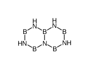 borazanaphthalene Structure