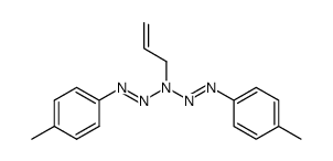 3-allyl-1,5-di-p-tolyl-pentaaza-1,4-diene Structure