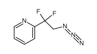 2,2-difluoro-2-(pyridin-2-yl)ethylazide Structure