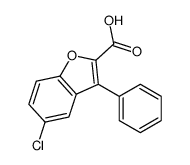 5-chloro-3-phenyl-1-benzofuran-2-carboxylic acid picture