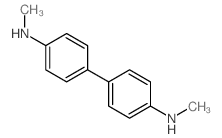 [1,1'-Biphenyl]-4,4'-diamine,N4,N4'-dimethyl- Structure