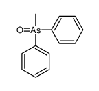 [methyl(phenyl)arsoryl]benzene Structure