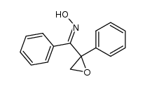 phenyl-(2-phenyl-oxiranyl)-methanone oxime Structure