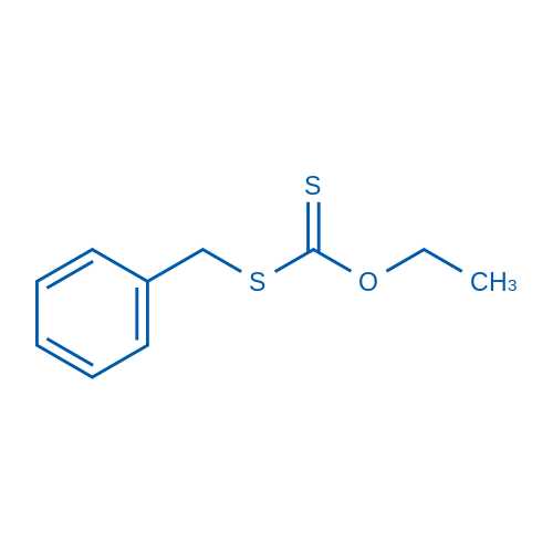 S-Benzyl O-ethyl carbonodithioate Structure