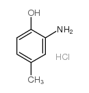 2-Amino-p-cresol Hydrochloride Structure