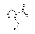 1H-Pyrrole-3-methanol, 1-methyl-2-nitro- (9CI)结构式